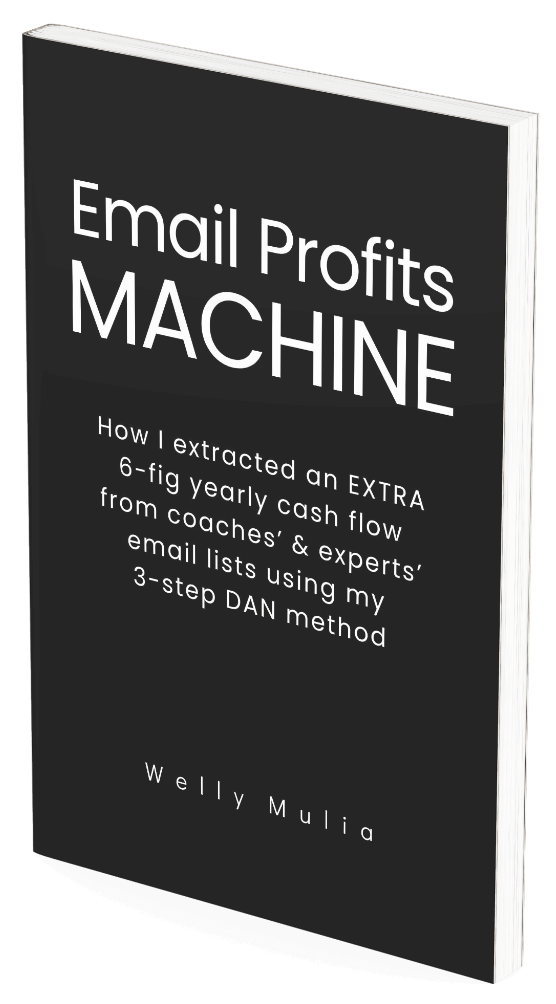 welly mulia - content creator's email profits machine ebook 