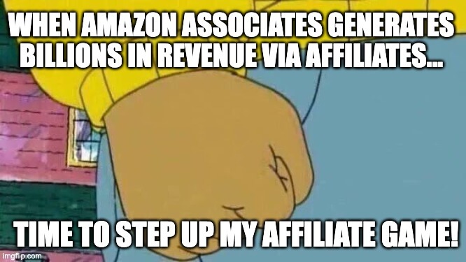 amazon associates affiliate revenue illustration