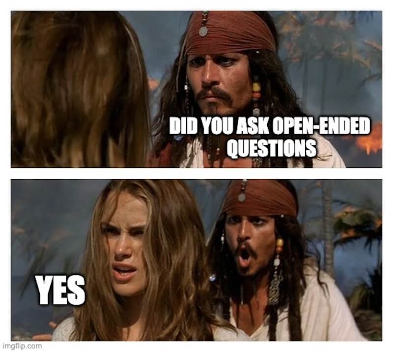 open ended questions