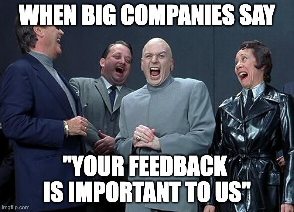 big companies say this