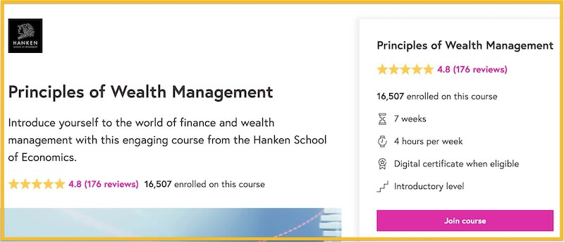 wealth course example