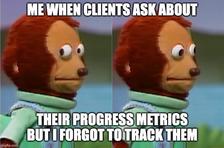 professional growth is all about tracking