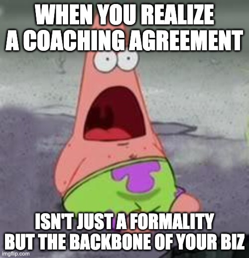 a coaching business must have a coaching contract