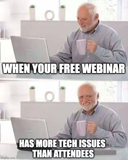 webinar challenges