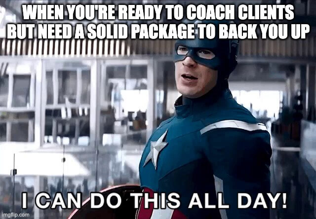 creating coaching packages is fun