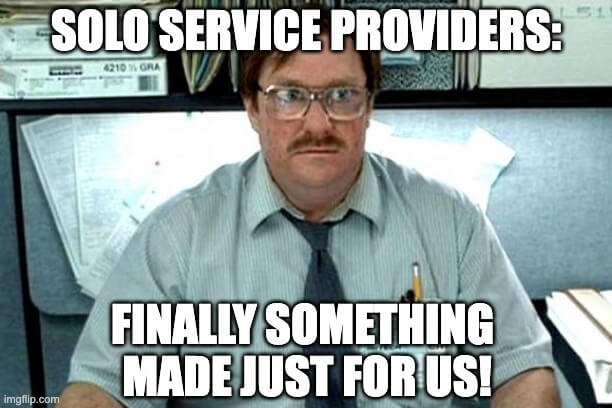 solo service providers offering customized service packages