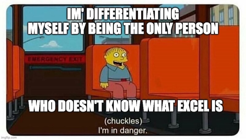 differentiating for the wrong reason