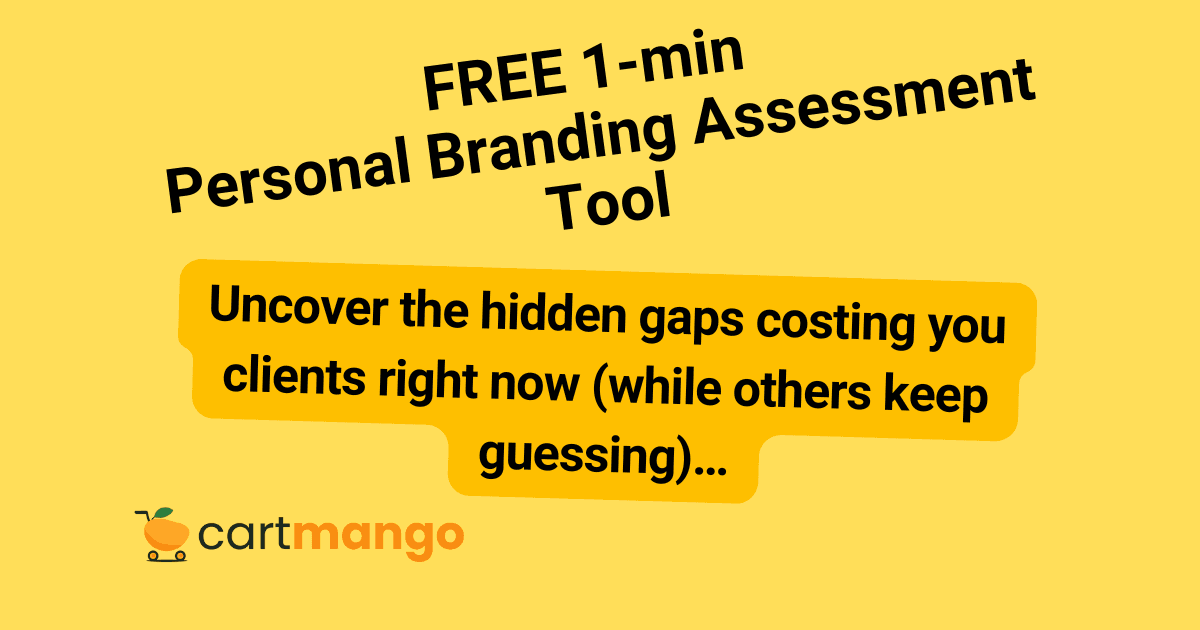 Free 1 Min Personal Branding Assessment Tool