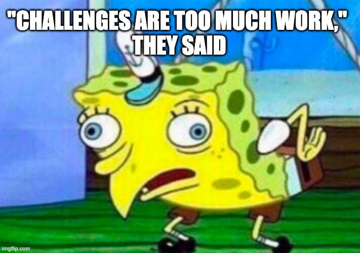 challenge lead magnets are popular