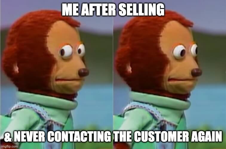 follow up for satisfied customers