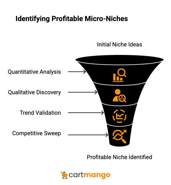 identifying lucrative sub niches