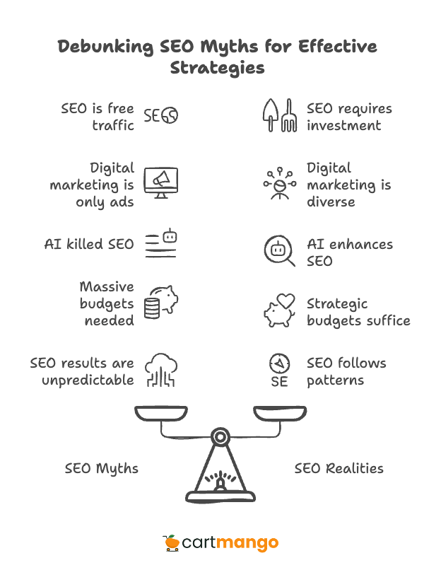 seo myths and realities