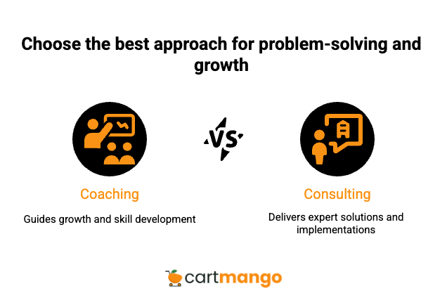 consulting vs coaching core difference