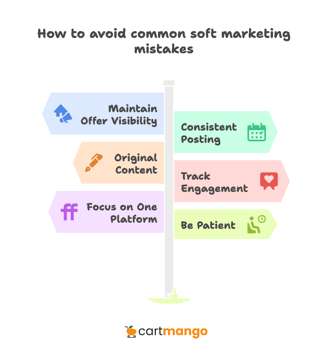 avoiding common soft selling and soft marketing mistakes