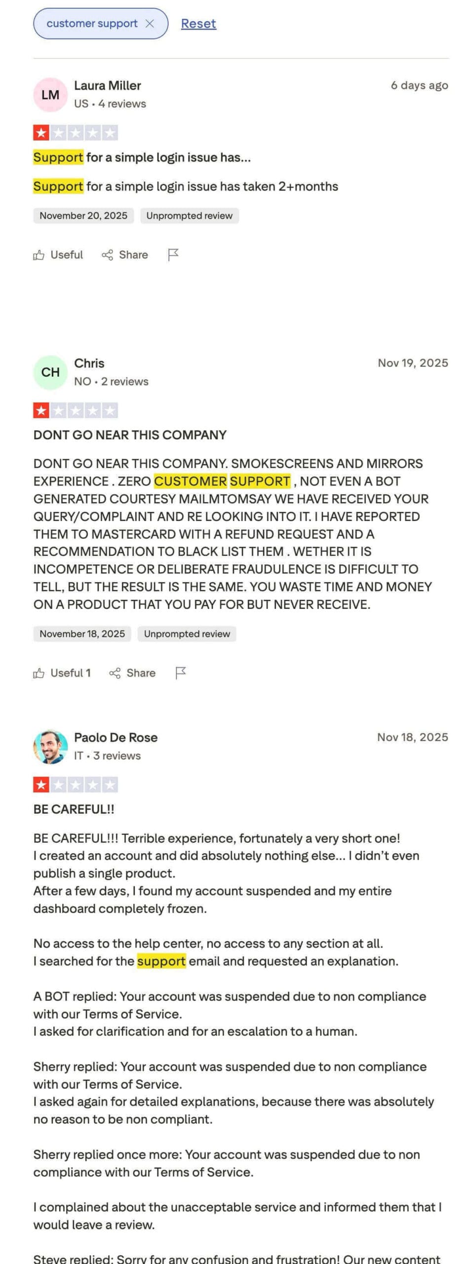 gumroad customer support reviews